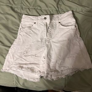 white shorts